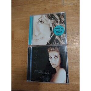 Celine Dion Lot of (2) CD's - Let's Talk About Love / All The Way ...